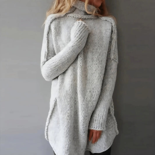 Grace - Handgestrickter Pullover mit Kabelmuster