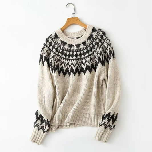 Warmer Wollpullover