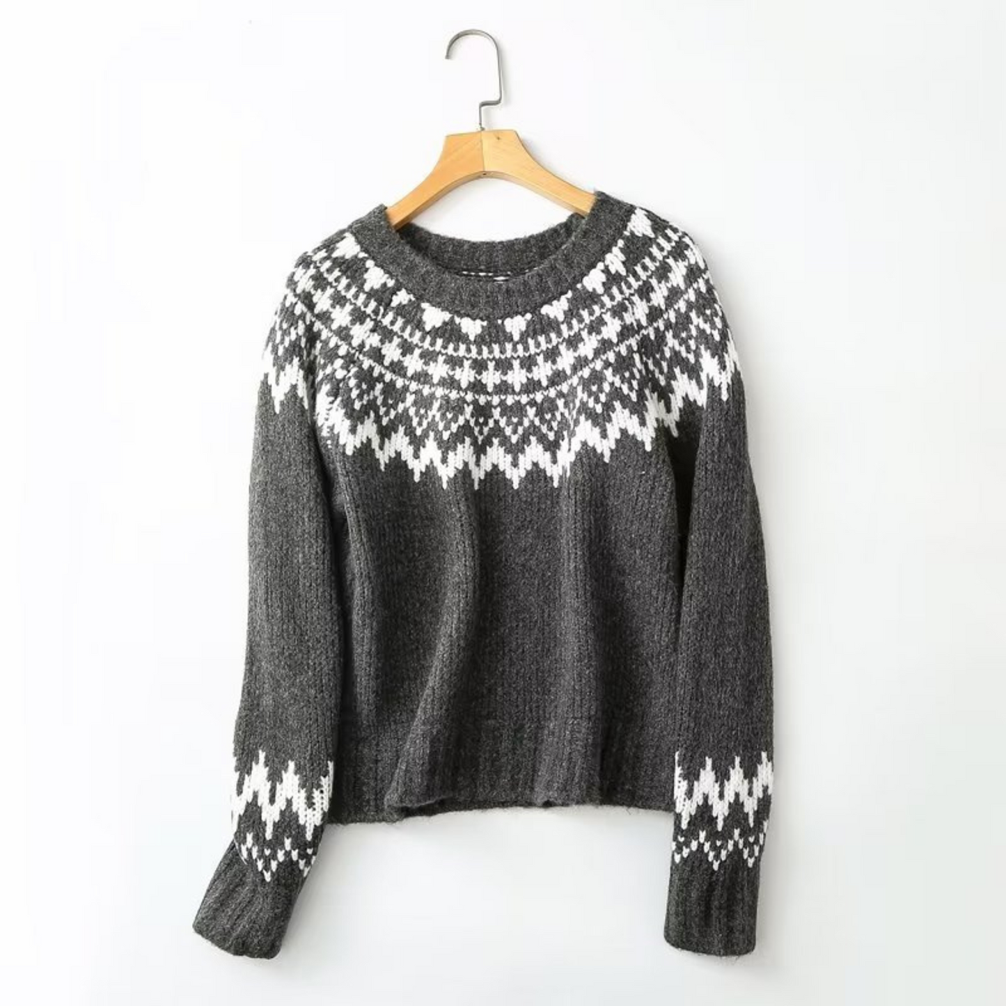 Warmer Wollpullover