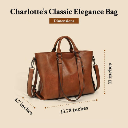 Charlotte’s Klassische Eleganz | Vintage Schultertasche