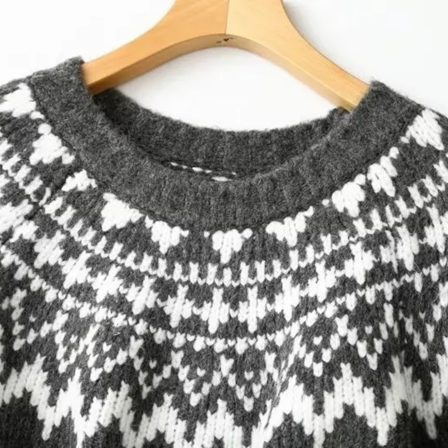 Warmer Wollpullover