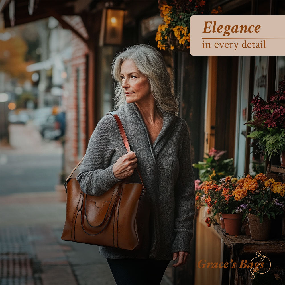 Kelleys Raffinierte Eleganz | Luxuriöse Tote Bag