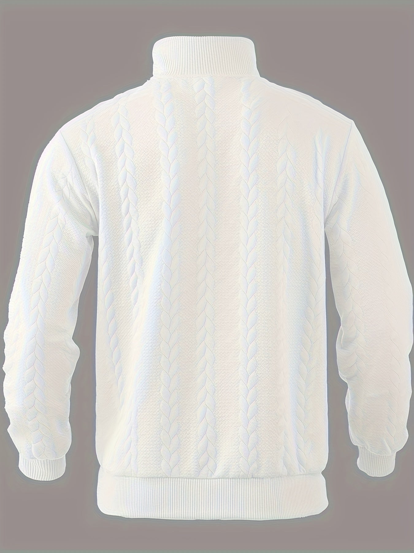 Rafael – Vintage Herrenpullover mit Reißverschluss