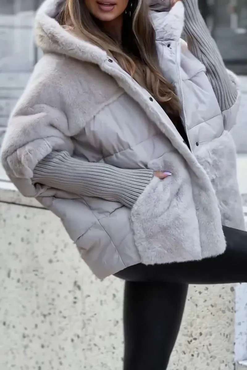 MARISA - Mehrfarbige Winterjacke