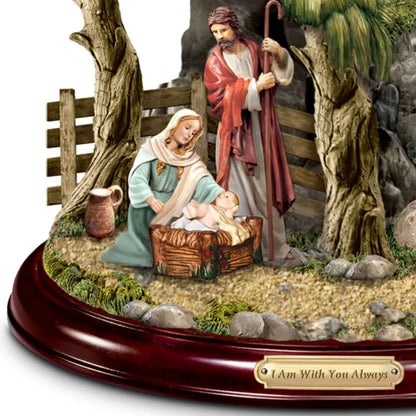 Jesus religiöse Ornamente Christi schönes Leben Statue Christliche Skulptur Harz Handwerk Heimtextilien