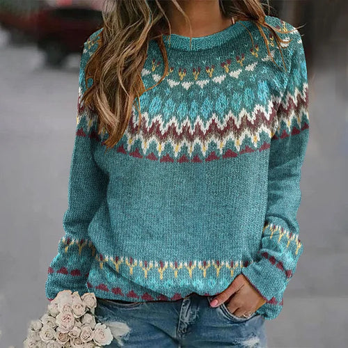 Iceland inspiriert Pullover