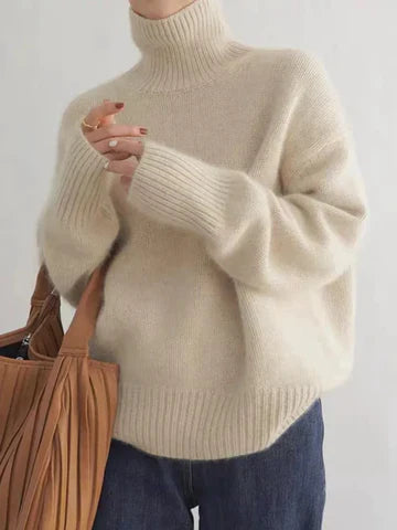 Liv - Bequemer Pullover mit Kragen