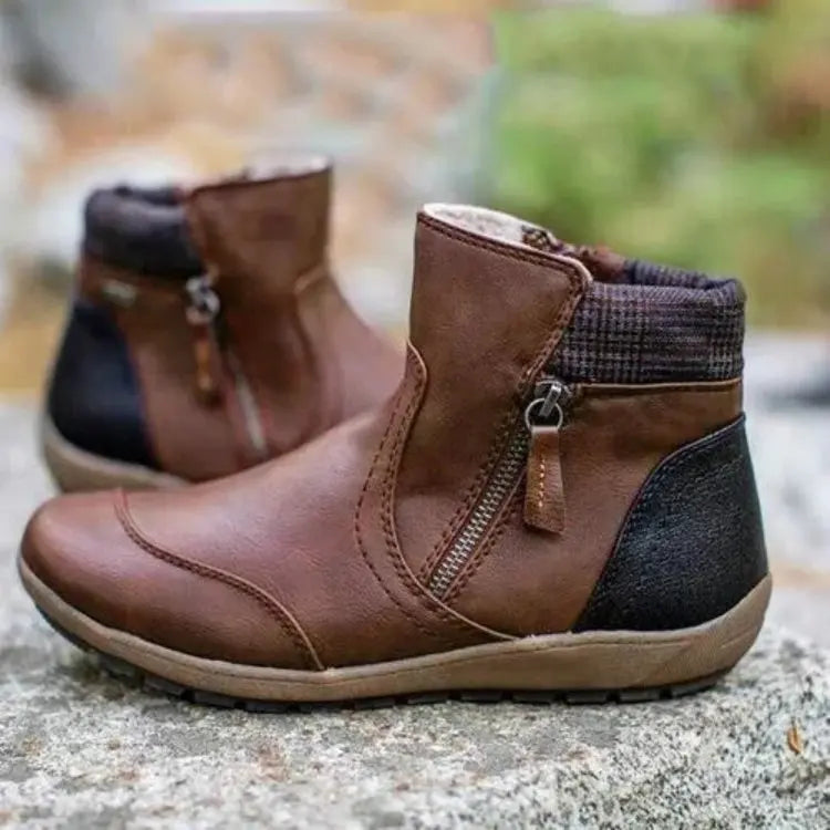 Agosti - Premium wasserdichte orthopädische Stiefel mit Reißverschluss