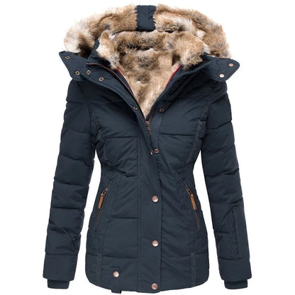 Eva | Wintercoat with Faux Fur Lining