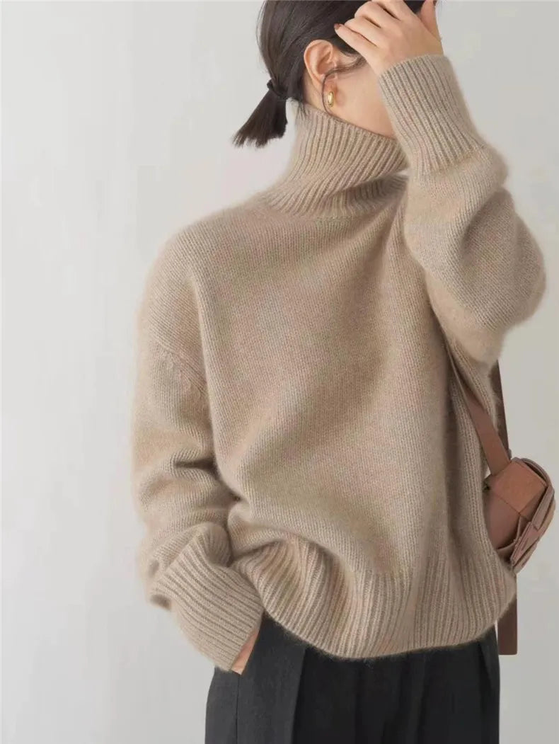 Liv - Bequemer Pullover mit Kragen