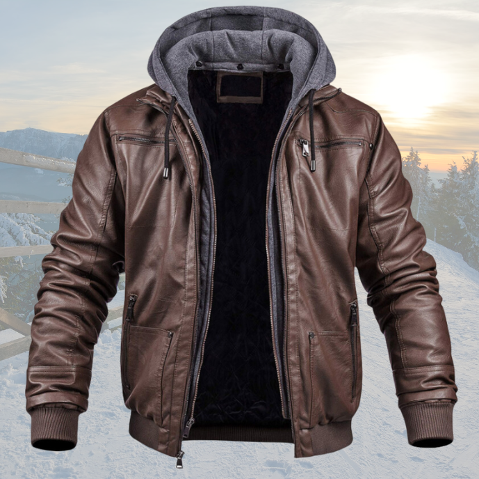 Dave | Winterjacke aus Leder