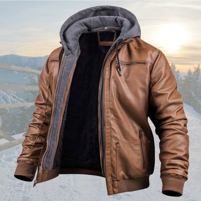 Dave | Winterjacke aus Leder