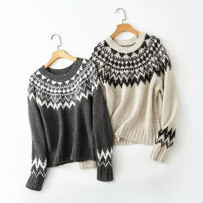 Warmer Wollpullover