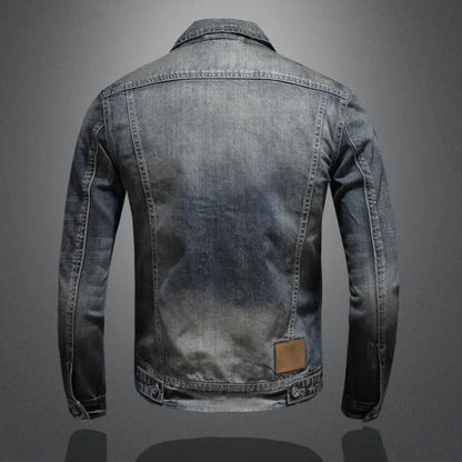 Carl | Retro-Denim-Jacke