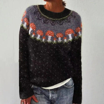 Sagas Pilze Pullover