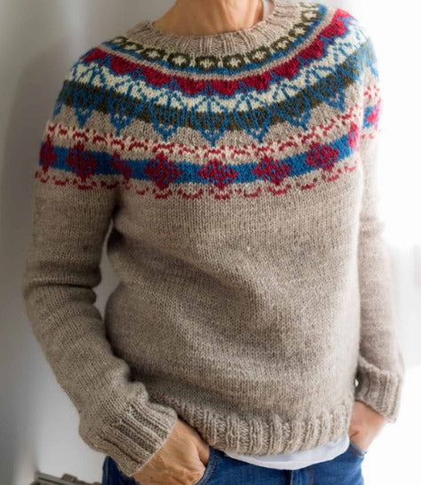 Viola Weihnachtsstrickpullover