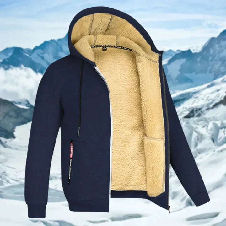 Arie - Herren Winterjacke mit Kapuze und Fleece