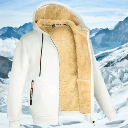 Arie - Herren Winterjacke mit Kapuze und Fleece