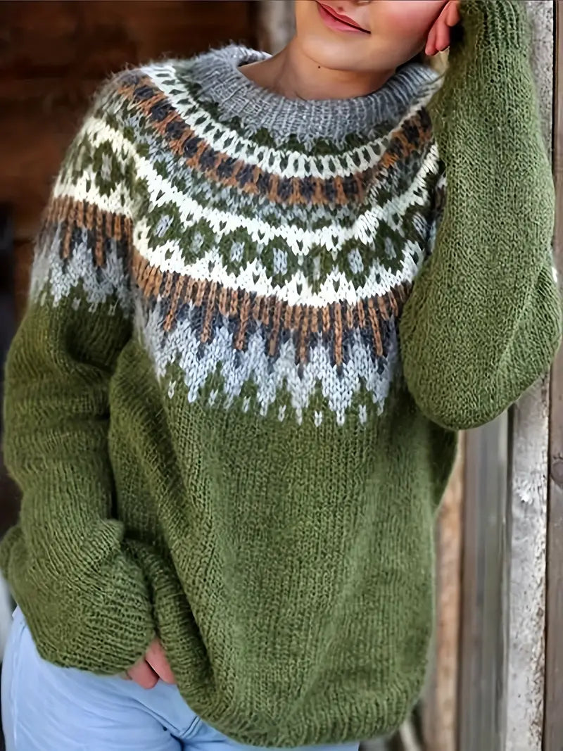 Isländischer Winterpullover