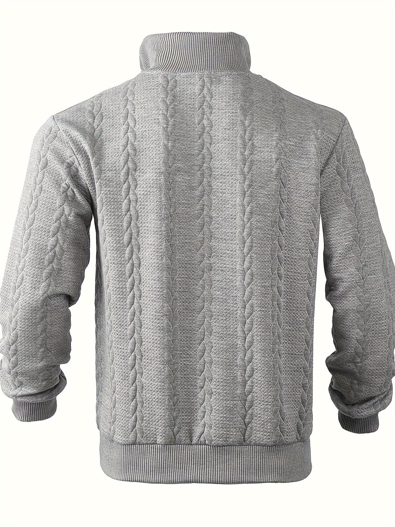 Rafael – Vintage Herrenpullover mit Reißverschluss