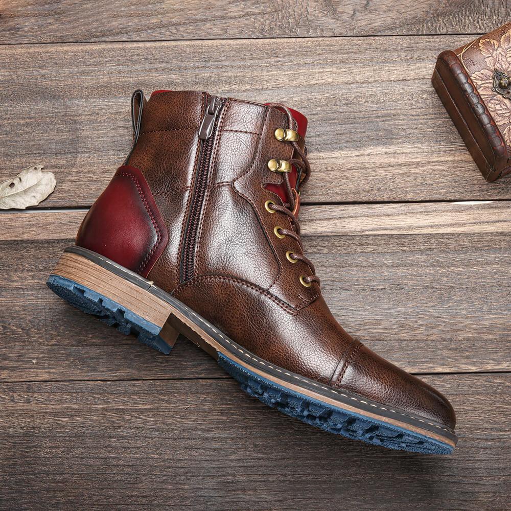 Cris™ | Handgefertigte Oxford-Stiefel aus hochwertigem Leder für Männer